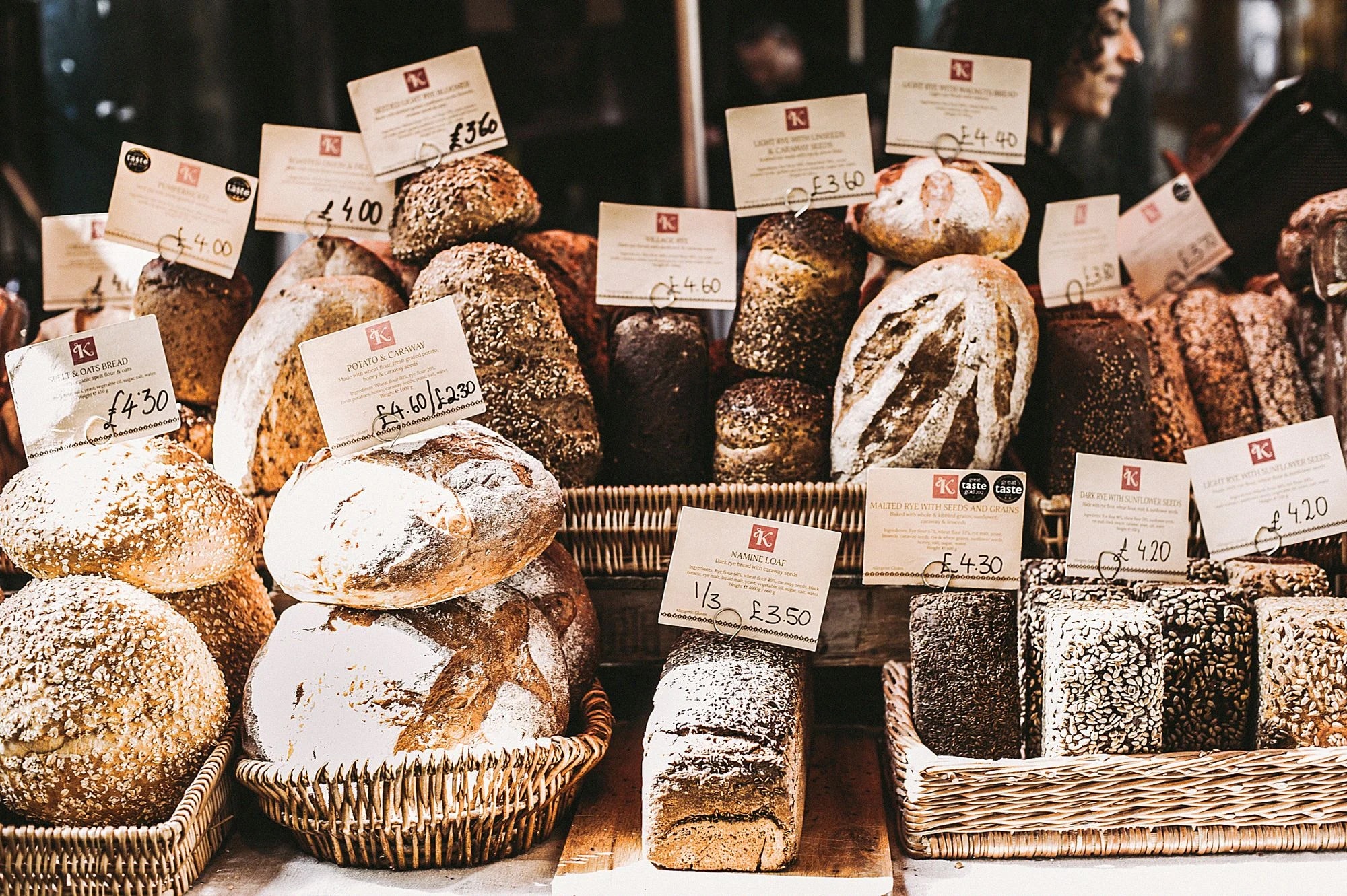 Bakery bread case
