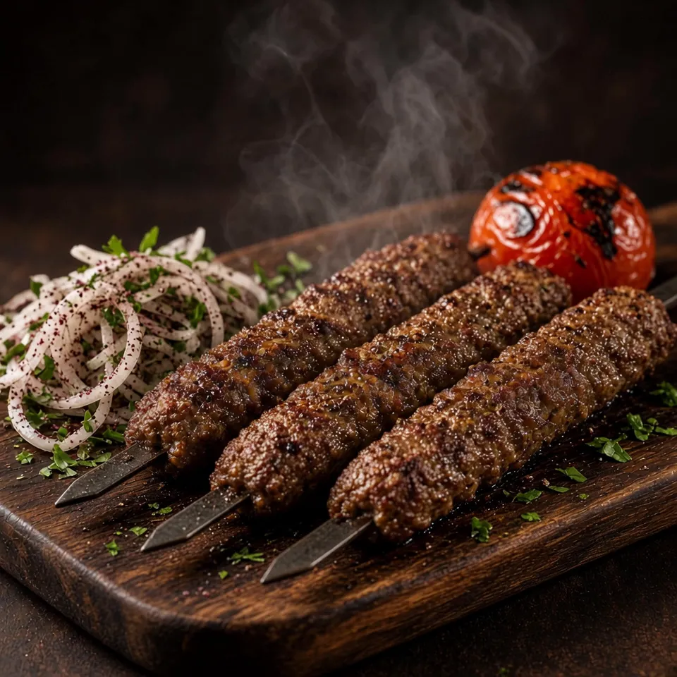 Beef kofta kabob