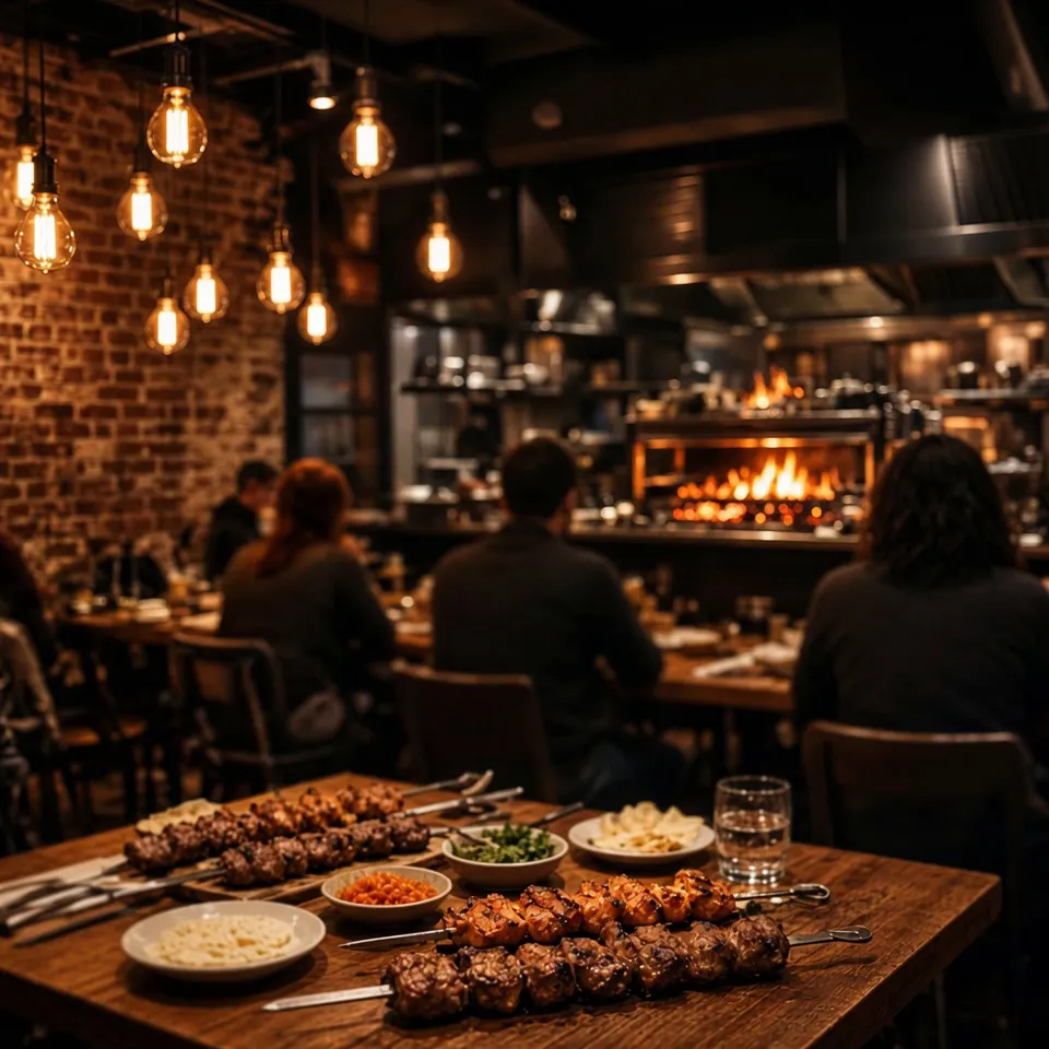 The dining room at Ninth & Ember